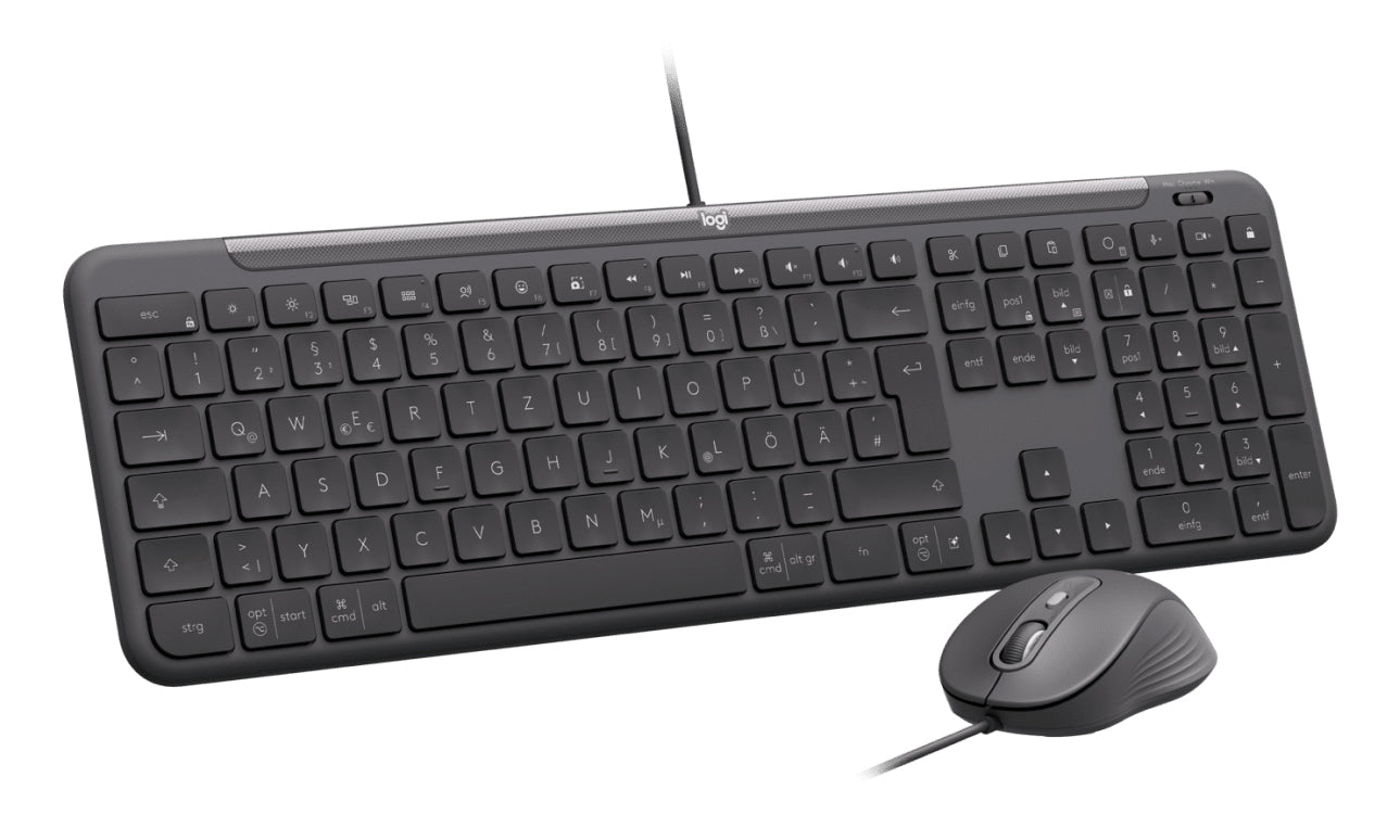 Logitech Signature MK620 Wired Keyboard & Mouse Combo UK
