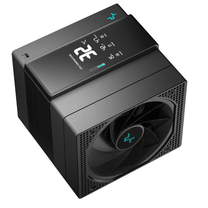 DeepCool ASSASSIN IV VC VISION Processor Air cooler 120/140 mm Black 1 pc(s) Cooling