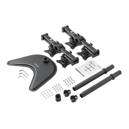 StarTech.com Quad-Monitor Desktop Stand - Articulating - For up to 27" (17.6lb/8kg) Mount