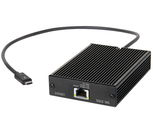 Sonnet SOLO10G-TB3 network card Ethernet 10000 Mbit/s Network Adapter