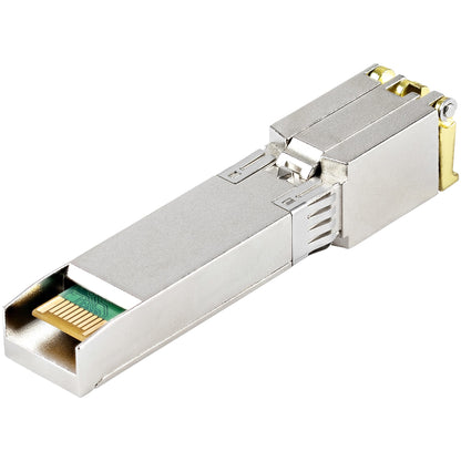 StarTech.com MSA Uncoded SFP+ Module - 10GBASE-T - SFP to RJ45 Cat6/Cat5e - 10GE Gigabit Ethernet SFP+ - RJ-45 30m Networking