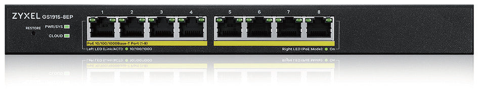 Zyxel GS1915-8EP Switch PoE