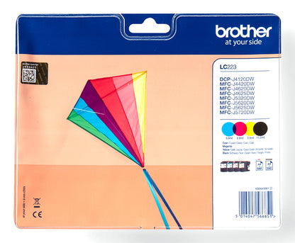 Brother LC-223VALBP Ink Cartridge (550 pages)