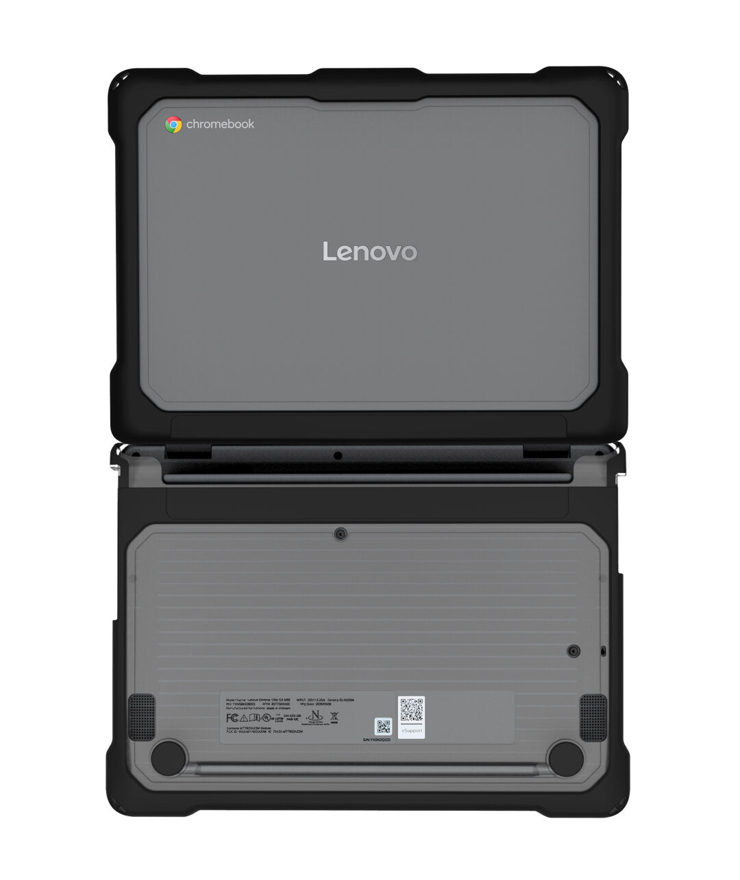Techair TACHS030 Protective Hard Shell case for Lenovo 100e 5th Gen, 11.6-12.2 Laptop Bag