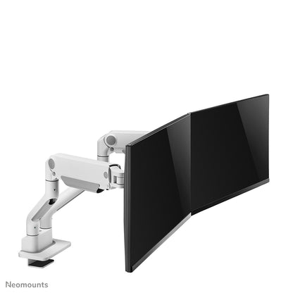 Neomounts DS70S-950WH2 Monitor arm 17-35" - gas spring - Topfix - 180°-stop
