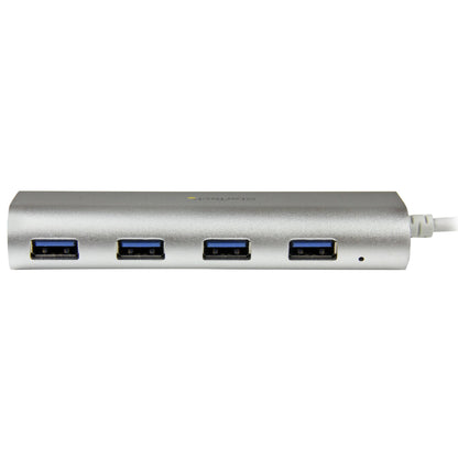 StarTech.com 4-Port USB Hub, USB A to 4x USB-A Ports, USB 5Gbps, Rugged Design