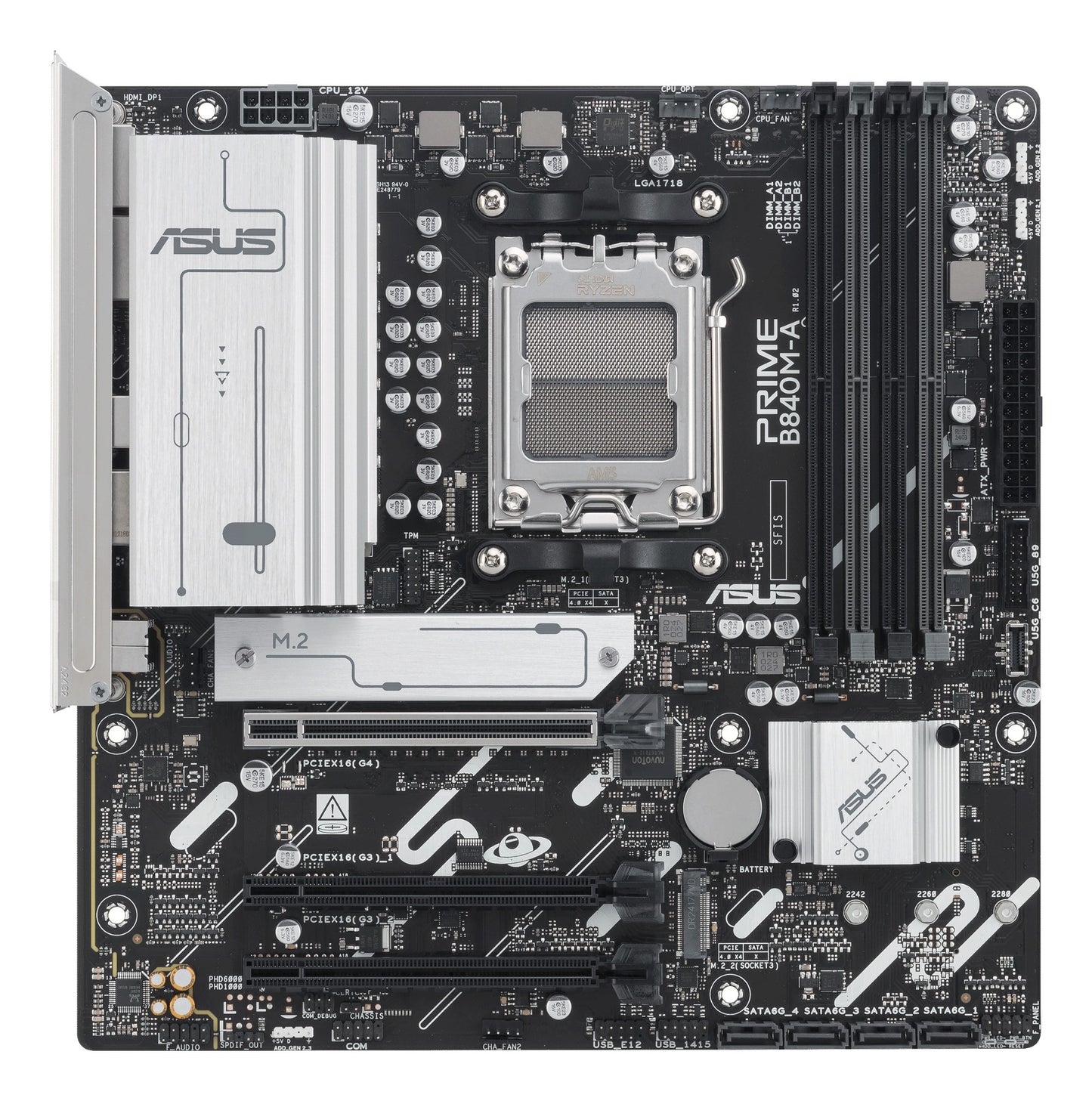 ASUS PRIME B840M-A-CSM AMD B840 Socket AM5 micro ATX Motherboard