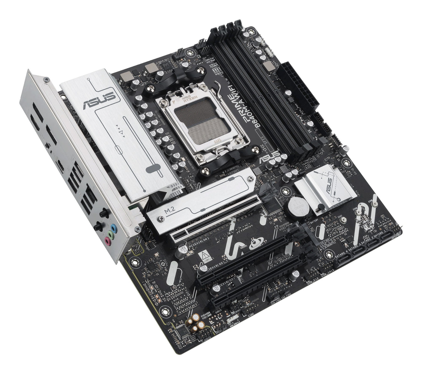 ASUS PRIME B840M-A WIFI AMD B840 Socket AM5 micro ATX Motherboard