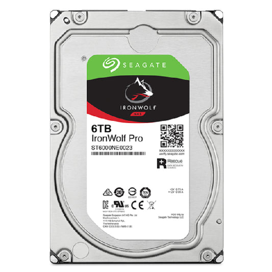 Seagate IronWolf Pro 6TB 3.5" 7200 RPM NAS HDD