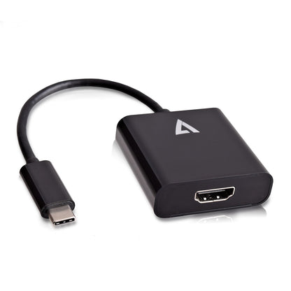 V7 USB-C male to HDMI female Adapter Black Cable