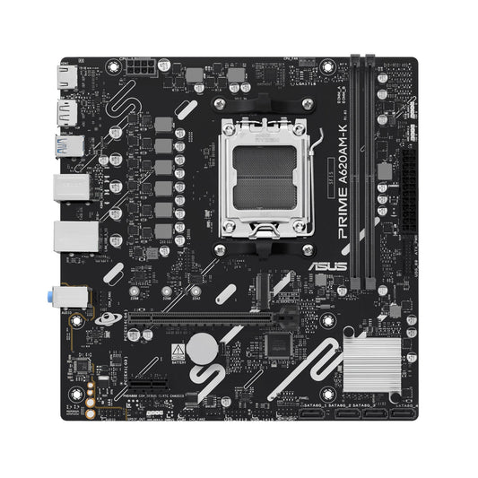 ASUS PRIME A620AM-K AMD A620A Socket AM5 micro ATX Motherboard
