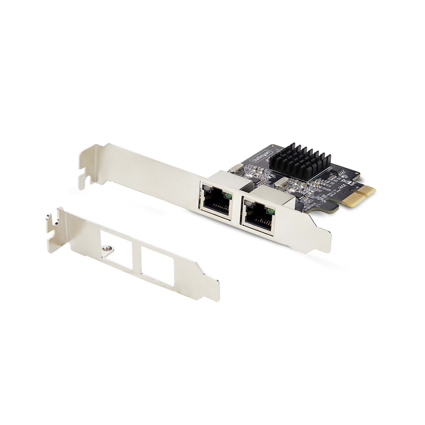 StarTech.com 2-Port Gigabit PCIe Network Adapter Card, 10/100/1000Mbps PCI Express