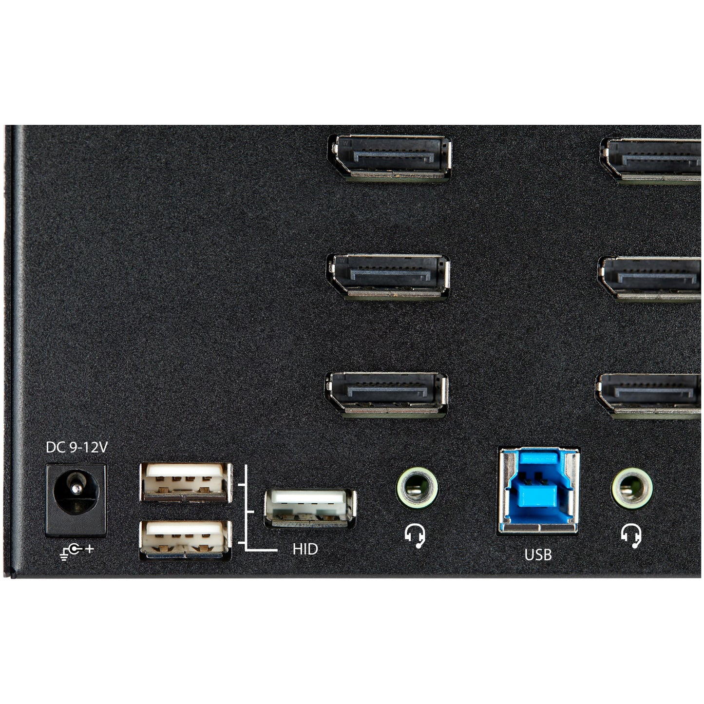 StarTech.com 2 Port Quad Monitor DisplayPort KVM Switch - 4K 60Hz UHD HDR - Desktop