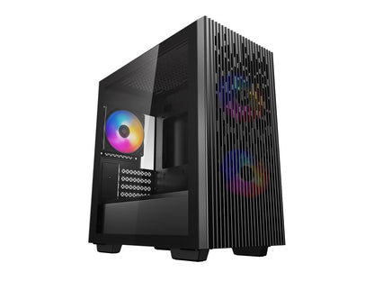 DeepCool MATREXX 40 3FS Micro Tower Black PC Case