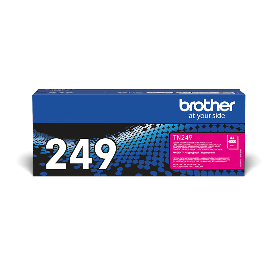 Brother TN-249M Magenta Toner Cartridge (4K pages)