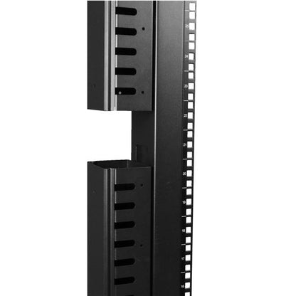 StarTech.com 2-Pack 20U Vertical Cable Organizer with Finger Ducts, Vertical Cable Rack