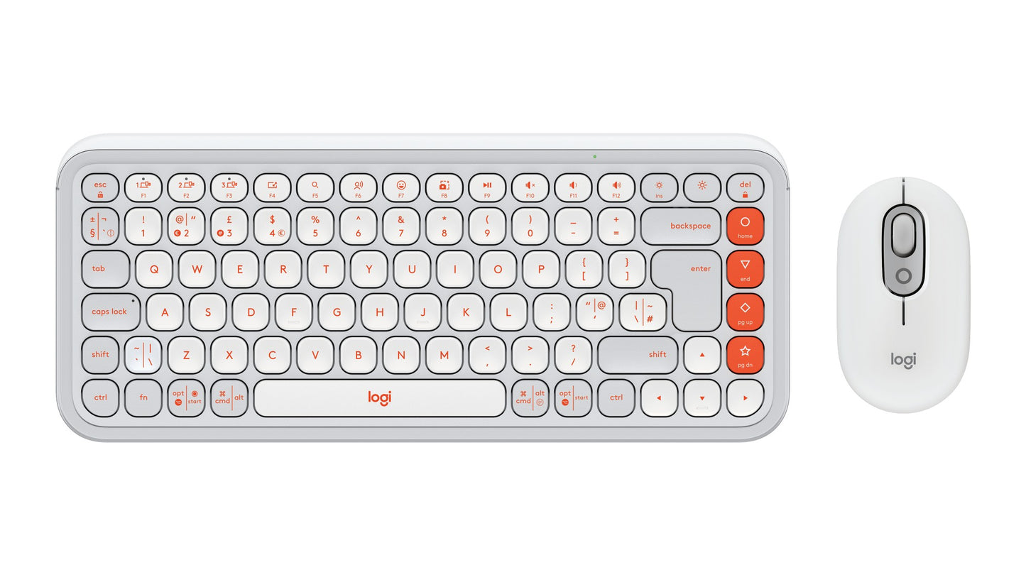 Logitech POP ICON Wireless Keyboard & Mouse Combo