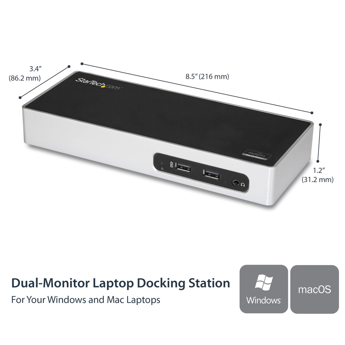 StarTech.com Monitor & DVI/VGA USB Docking Station