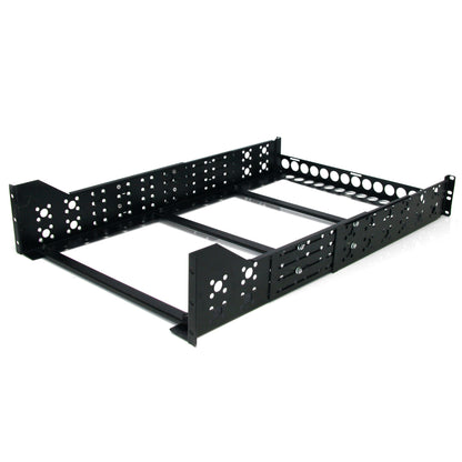 StarTech.com 3U Universal Server Rack Rails - Fixed Mounting Rails - 19" Adjustable