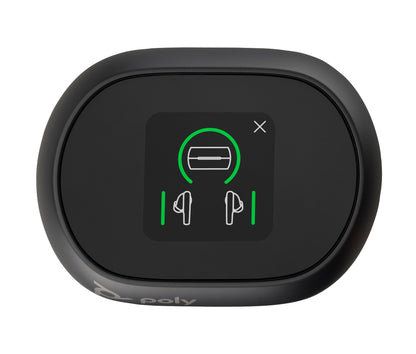 HP Poly Voyager Free 60+M UC Carbon Black Earbuds +BT700 USB-C Adapter +Touchscreen Headset