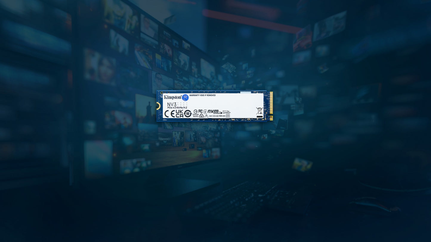 Kingston Technology SNV3S/2000G 2TB M.2 NVMe PCIe Gen4 SSD