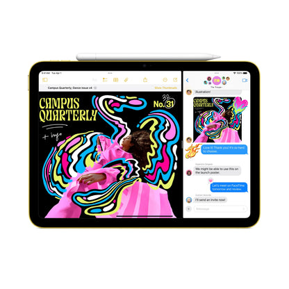Apple iPad 11-inch Wi-Fi 128GB - Silver Mobile Computer