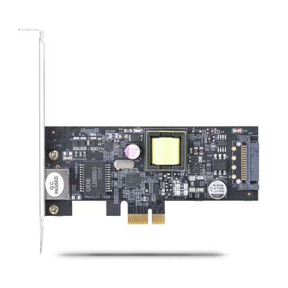 StarTech.com 1-Port 2.5Gbps NBASE-T PoE Network Card, Intel I225-V, 802.3af/at PoE+ Network Adapter