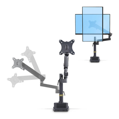 StarTech.com Desk Mount Monitor Arm, Up to 40-inch Screen/17.6lb (8kg), Mechanical