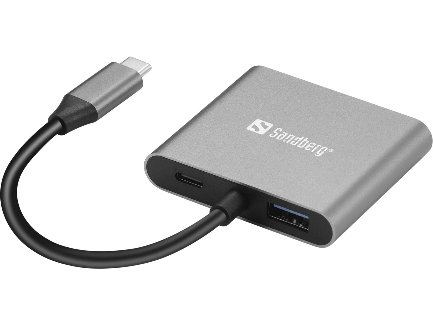 Sandberg USB-C Dock 2xHDMI+USB+PD Hub