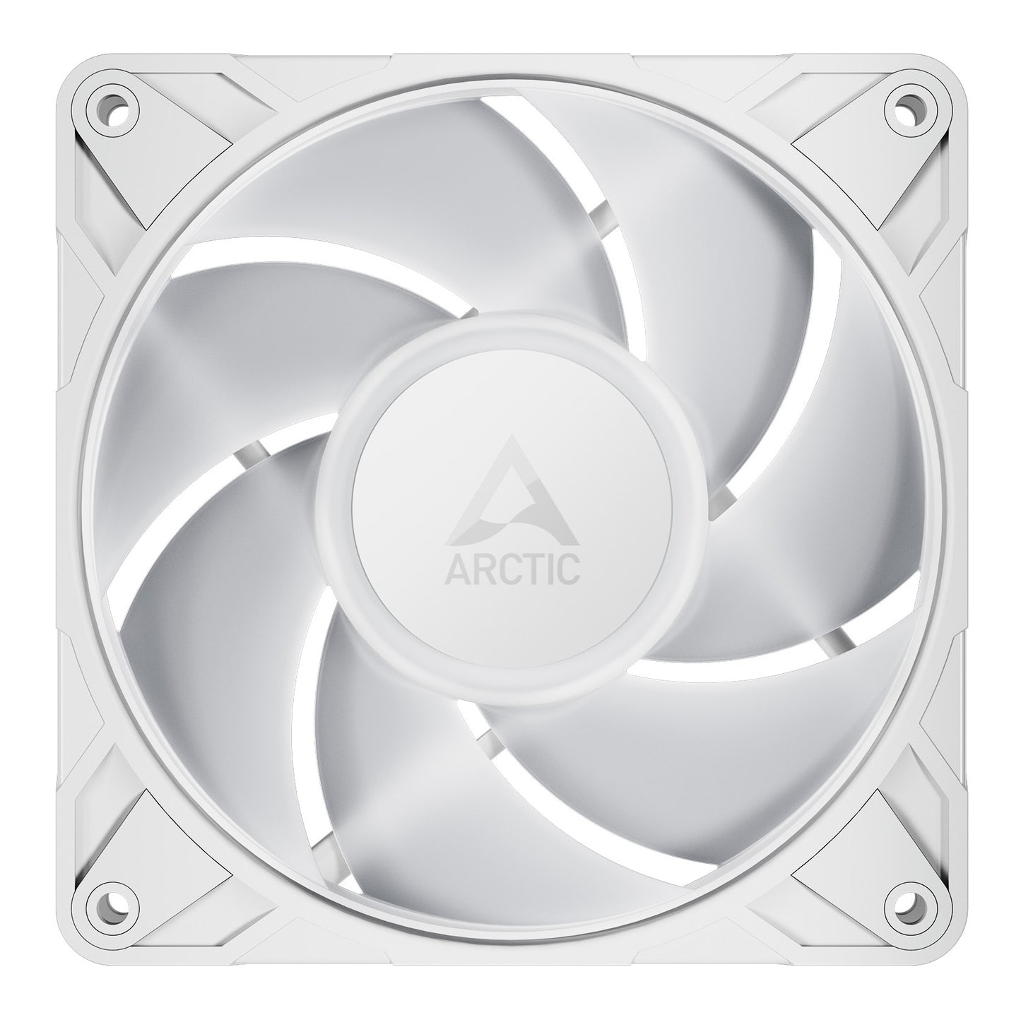 ARCTIC Freezer P12 Pro A-RGB (White) - 3 Pack 120 mm A-RGB PWM Fan with Cable Cooling