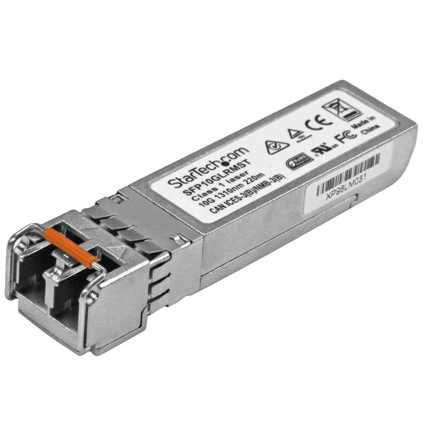 StarTech.com Cisco SFP-10G-LRM Compatible SFP+ Module - 10GBASE-LRM - 10GbE Multimode Fiber MMF Optic Transceiver - 10GE Gigabit Ethernet SFP+ - LC 200m - 1310nm - DDM Cisco Firepower, ASR9000, C9300 Networking