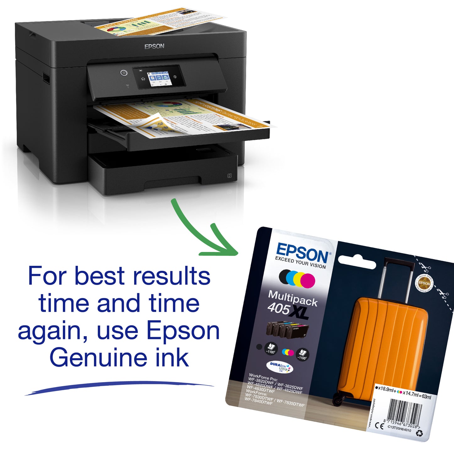 Epson WorkForce WF-7830DTWF Printer