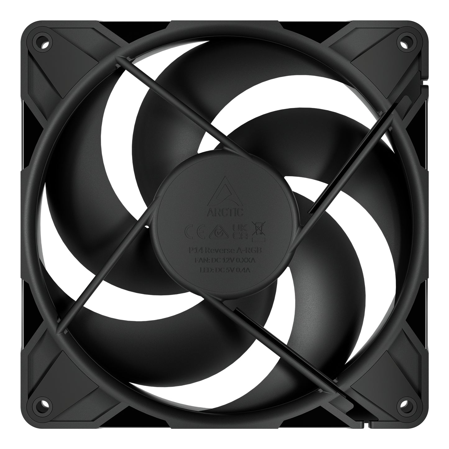 ARCTIC Freezer P14 Pro Reverse - 3 Pack - 140 mm A-RGB PWM Fan with Cable Splitter Cooling