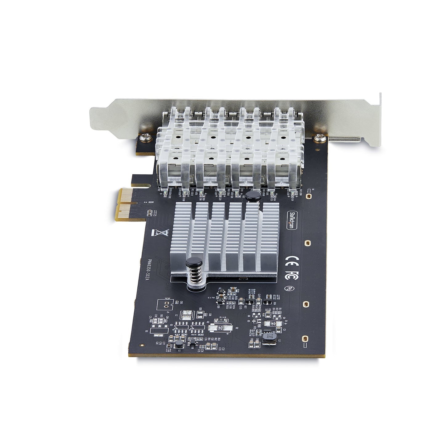 StarTech.com 4-Port GbE SFP Network Card, PCIe 2.0 x2 (x4, x8, x16 Compatible) Network Adapter