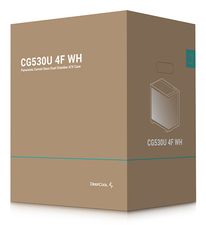 DeepCool CG530U 4F Tower White PC Case