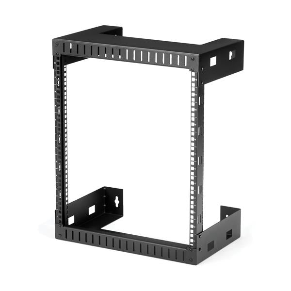 StarTech.com 2-Post 12U Heavy-Duty Wall-Mount Network Rack, 19" Open Frame Server