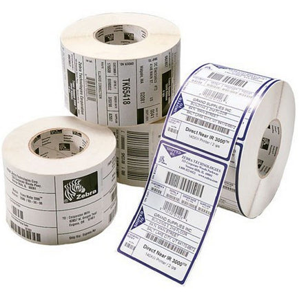 Zebra 8000T Extra Tuff 180 Tag White Labels