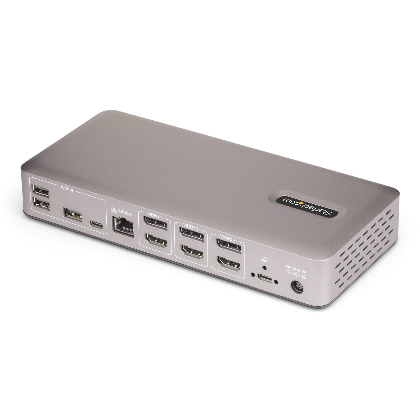 StarTech.com Triple-Monitor USB4 USB-C Docking Station 100W