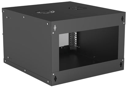 Intellinet 19" Network Cabinet - Wall Mount (Basic), 6U, 560mm Deep, Black Rack