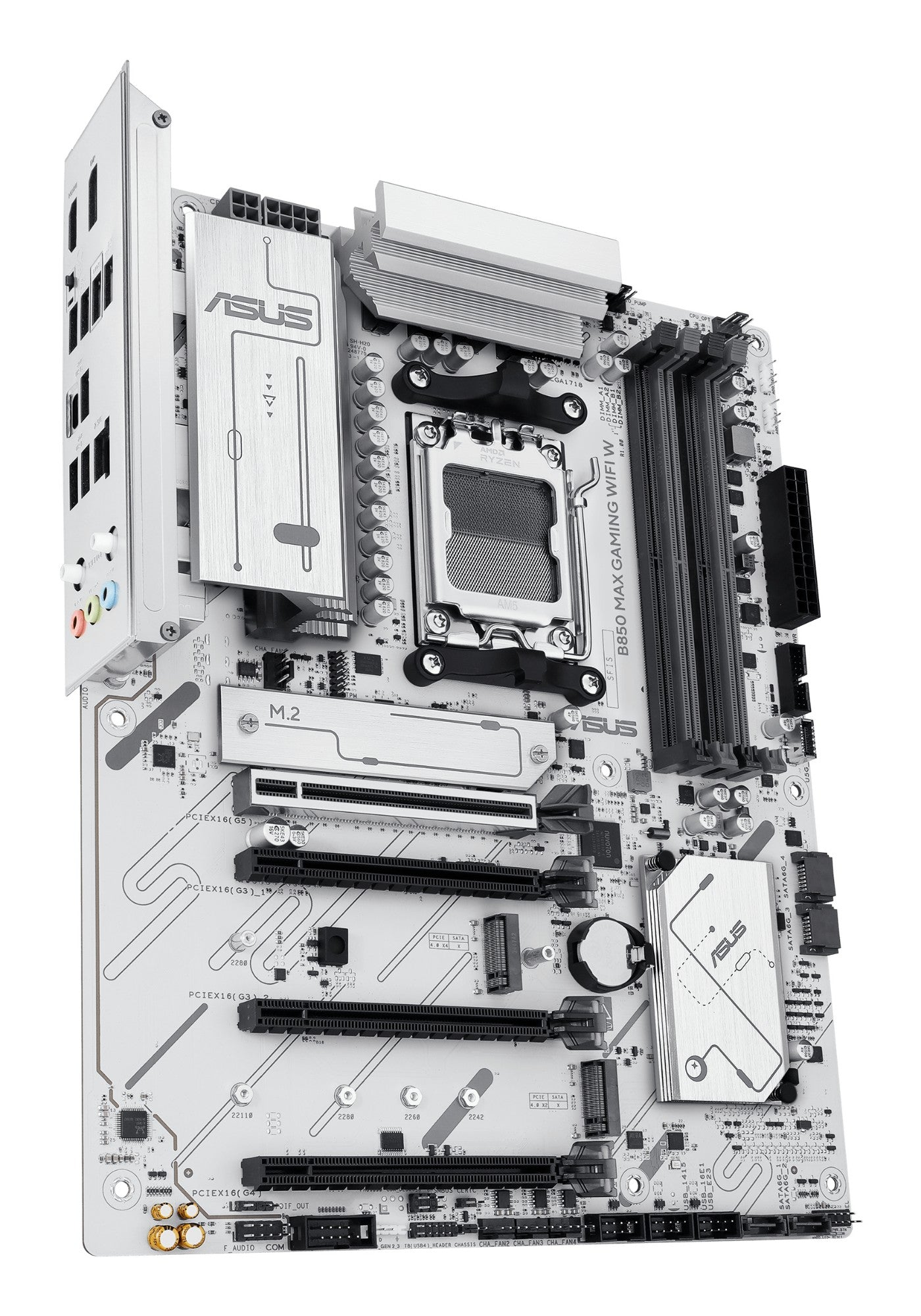 ASUS B850 MAX GAMING WIFI W AMD B850 Socket AM5 ATX Motherboard