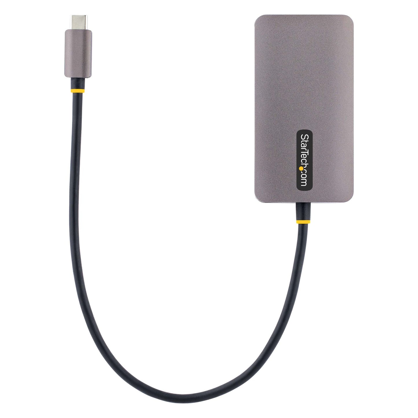 StarTech.com USB C Video Adapter, USB C to HDMI DVI VGA Adapter, Up to 4K 60Hz Hub