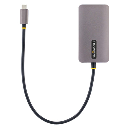 StarTech.com USB C Video Adapter, USB C to HDMI DVI VGA Adapter, Up to 4K 60Hz Hub