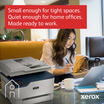 Xerox C235 A4 22ppm Wireless Copy/Print/Scan/Fax PS3 PCL5e/6 ADF 2 Trays Total 251 Printer