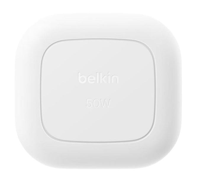Belkin WCH019MYWH mobile device charger Universal White AC Fast charging Indoor