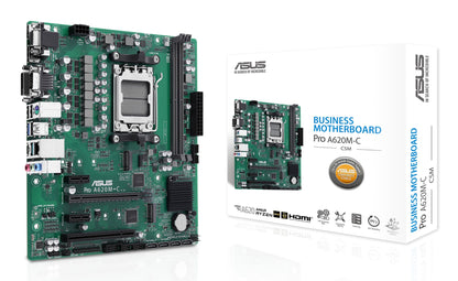 ASUS PRO A620M-C-CSM AMD A620 Socket AM5 micro ATX Motherboard