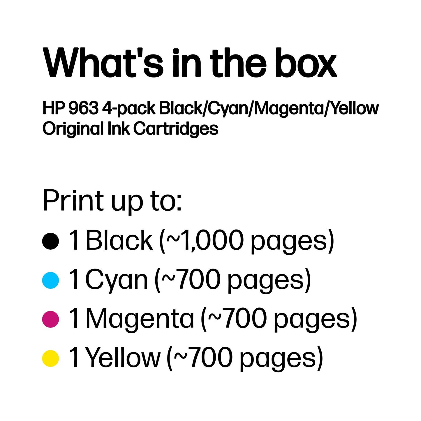 HP 6ZC70AE/963 Ink Cartridge
