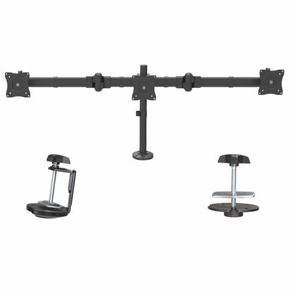 StarTech.com Desk Mount Triple Monitor Arm - Ergonomic VESA 3 Monitor Mount up to