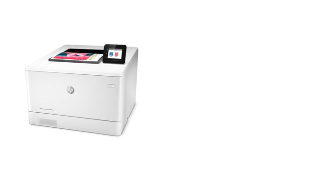 HP Color LaserJet Pro M454dw, Print, Front-facing USB printing; Two-sided printing Printer
