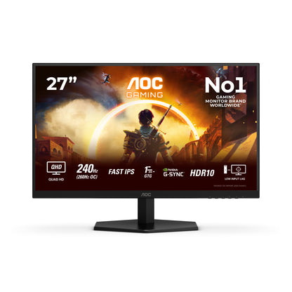 AOC G4 Q27G42ZE 27" QHD IPS 260Hz Monitor