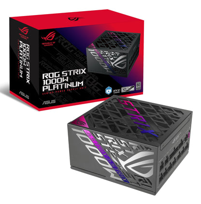 ASUS ROG STRIX-1000P-GAMING power supply unit 1000 W 20+4 pin ATX ATX Black, Silver